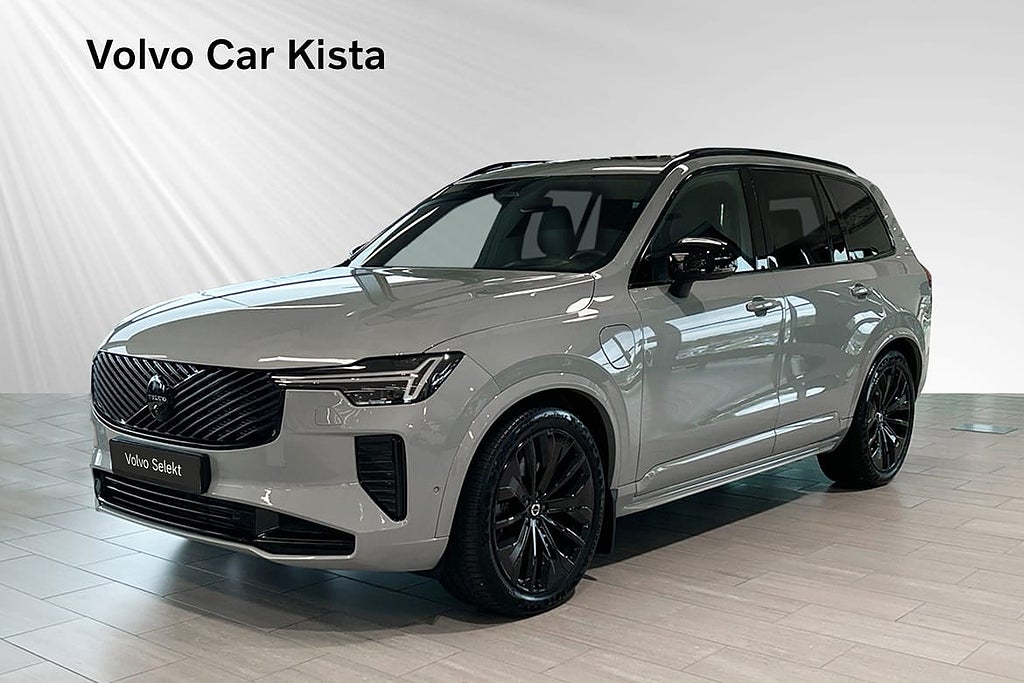 Volvo XC90 T8 Ultra Black Edition Drag Luftfj Massage B/W