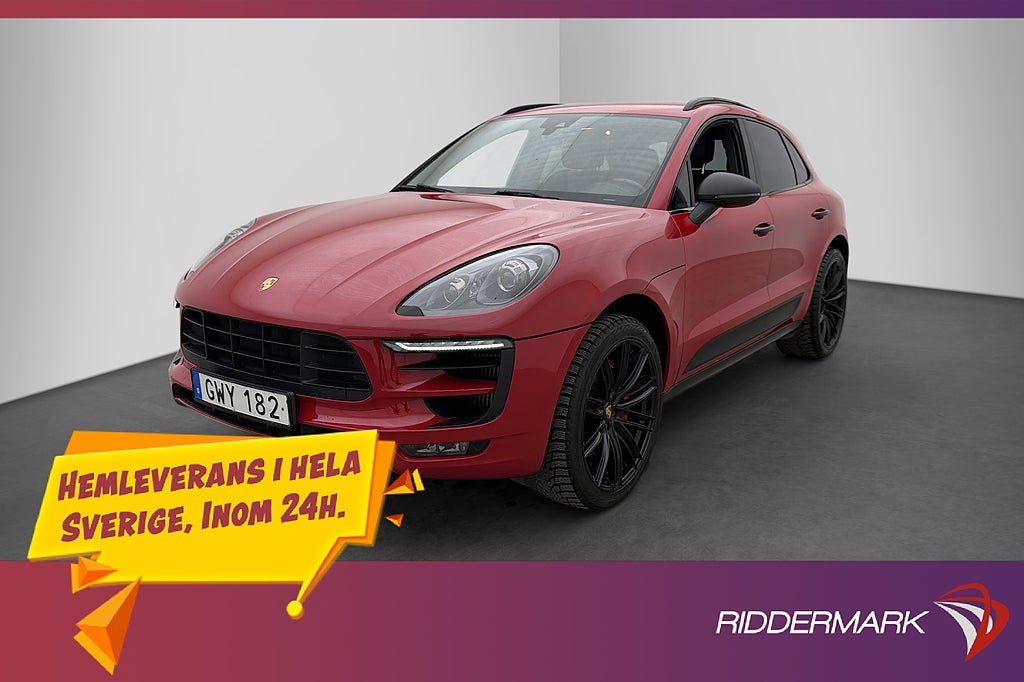 Porsche Macan GTS 360hk Sportavgas BOSE P-Värmare Elstolar