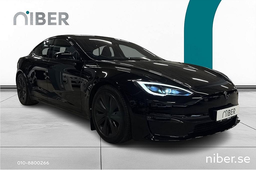 Tesla Model S Model S, 670hk, 2023, YOKE, Pano, Autopilot, MOMS