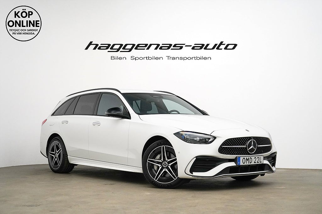 Mercedes-Benz C C300 T e / 313hk / AMG / Moms / 360°