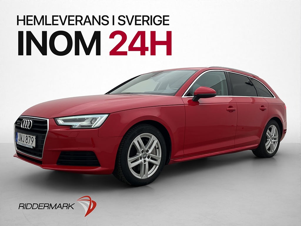 Audi A4 Avant V6 TDI Q 272hk B&O Cockpit Navi P-Sensor Drag