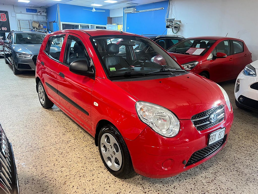 Kia Picanto 1.1 ECO Ny Servad Låg mil, 