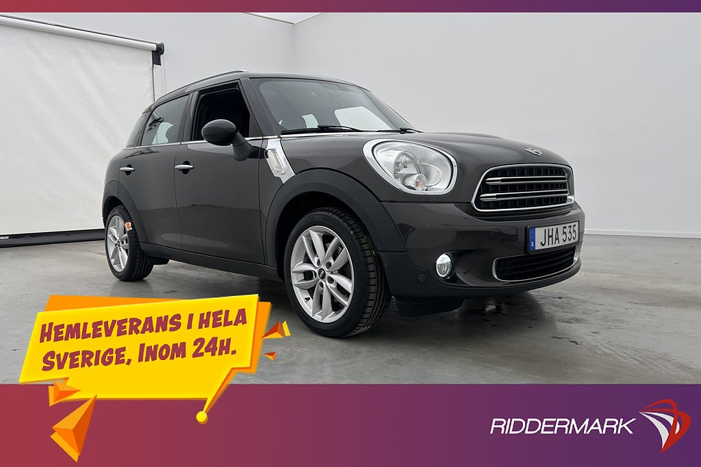 MINI Countryman 122hk M&K-Värmare P-Sensorer Halvskinn