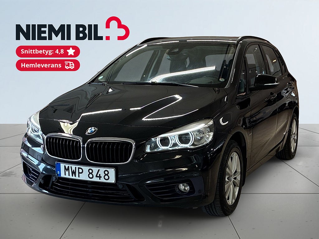 BMW 218 d xDrive Sport line Drag Mvärm Bkamera Rattvärme S&V