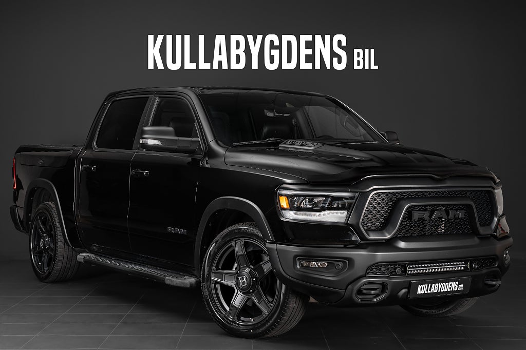 RAM 1500 Rebel 5.7 V8 HEMI Rambox | Moms | Flaklock | Släde |22"