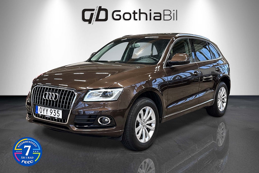 Audi Q5 2.0 TDI 190hk quattro S Tronic Panorama Värmare Drag