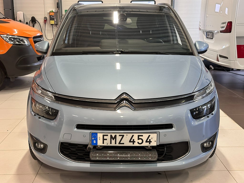 Citroën Grand C4 Picasso 2.0 HDi 150hk EAT 7-sits Exclusive Dragkrok, Bakkamera  thumbnail