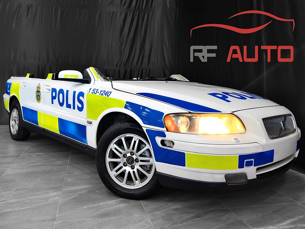 Volvo V70 Polis-stuntbil / Original-filmbil från Ett Sista Race 