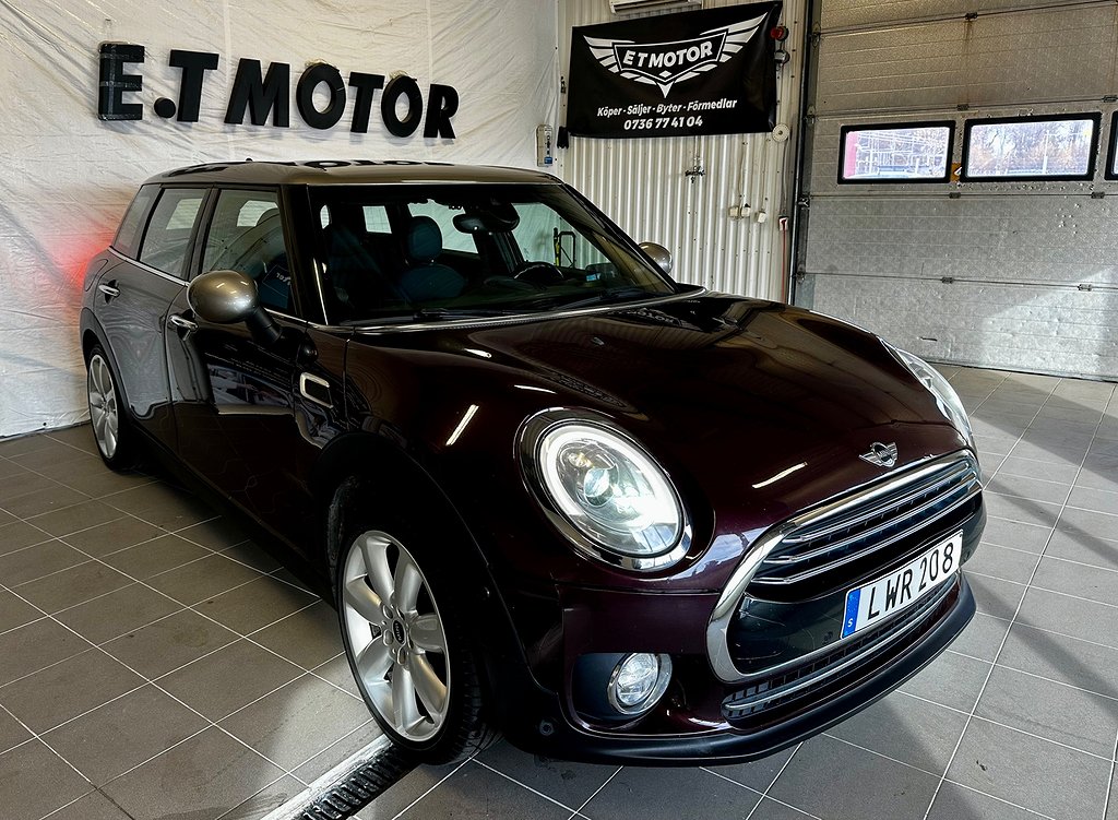 MINI Clubman Cooper 1.5 TwinTurbo 136hk, Sport pkt Mkt utr