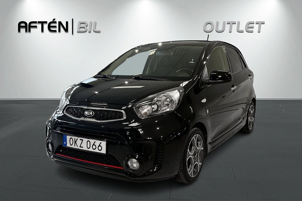 Kia Picanto 5-dörrar 1.2 CVVT Special Kamera Navigation Rattvärme 