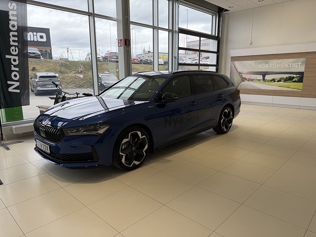Skoda Superb Combi SPORTLINE 2,0 265 HK DSG 4X4