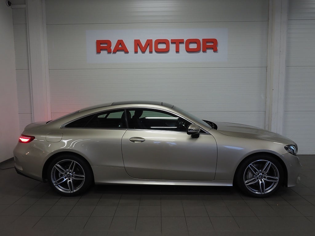 Mercedes-Benz E 200 4MATIC Coupé Aut AMG Burmester Pano Widescreen Navi 2018