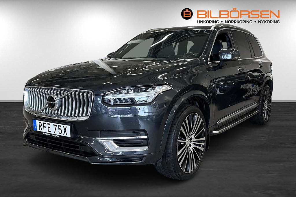Volvo XC90 7-sitsT8 TwEn AWD Inscription Pano,HUD,22'',Orrefor,360