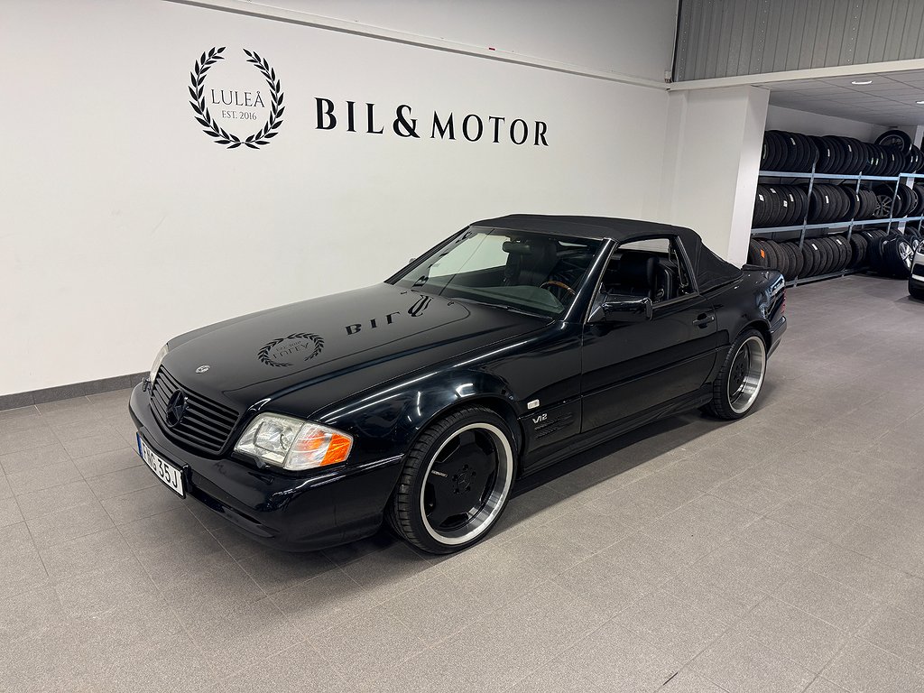 Mercedes-Benz SL 600 Amg V12 394HK 14329mil Nybesiktigad