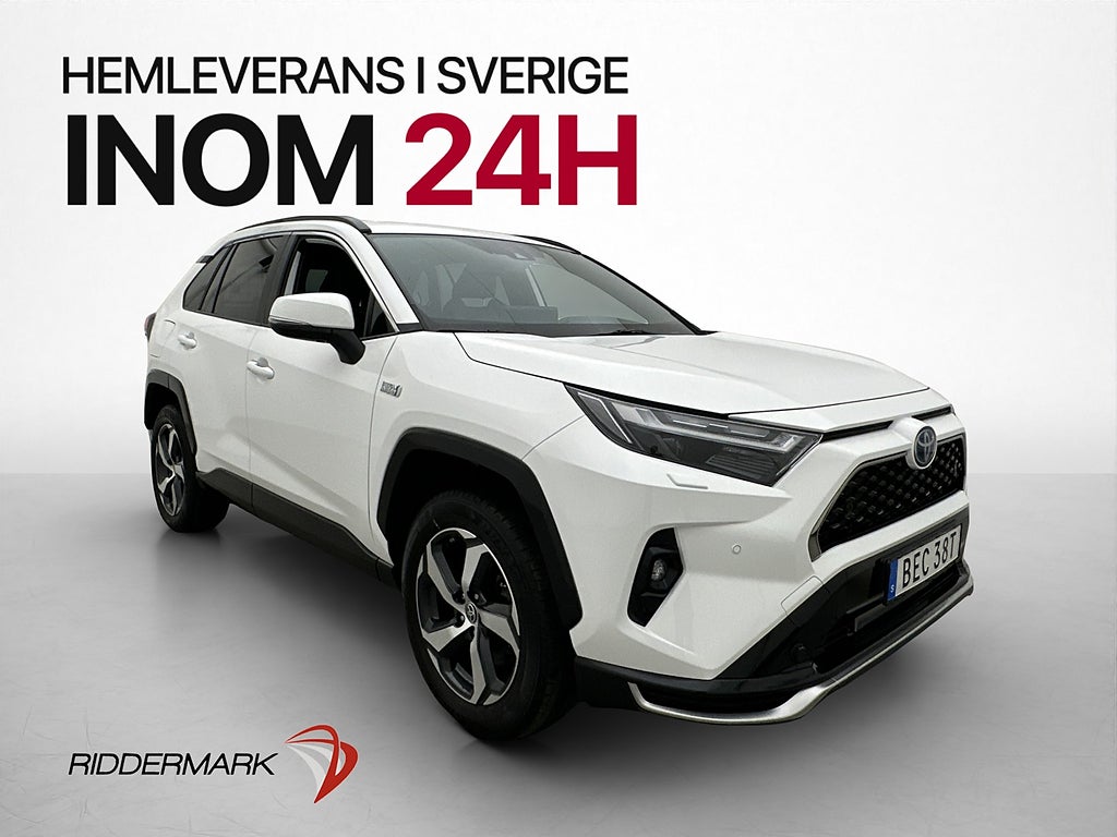 Toyota RAV4 Plug-in Hybrid 306hk AWD Värmare Kamera Drag