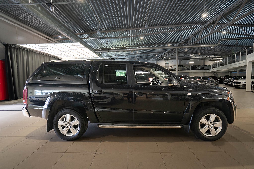 Volkswagen Amarok V6 TDI 4M KÅPA D-VÄRMARE 258hk KAMERA DRAG MOMS CARPLAY