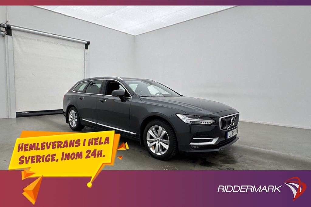 Volvo V90 D3 AWD Inscription VOC Värmare HUD Kamera Drag