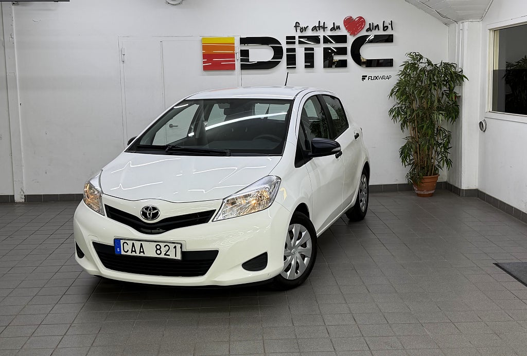 Toyota Yaris 5-dörrar 1.33 Dual VVT-i Life Euro 5/NyServ/
