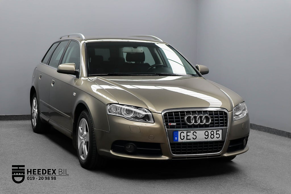 Audi A4 2.0 TDI Multitronic S-Line 140hk 1ägare Concert Comfort