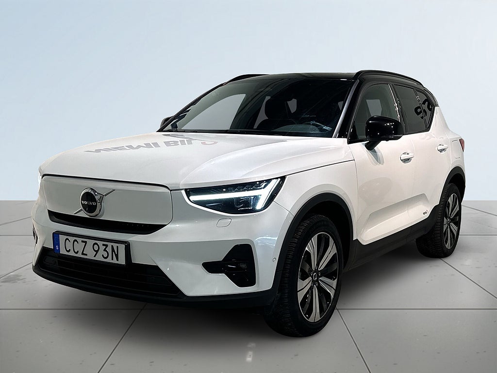 Volvo XC40 Recharge Twin Ultimate Drag Pano Pvärm 360° H/K SoV