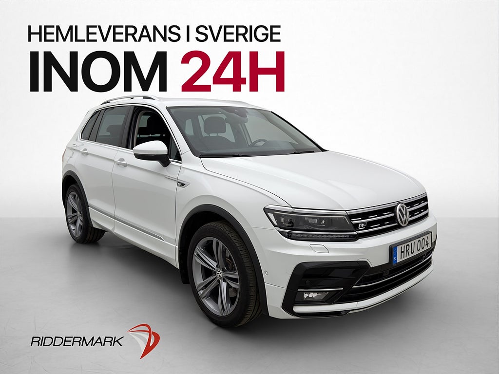 Volkswagen Tiguan 2.0 TDI R-Line Värmare Cockpit Kamera Drag