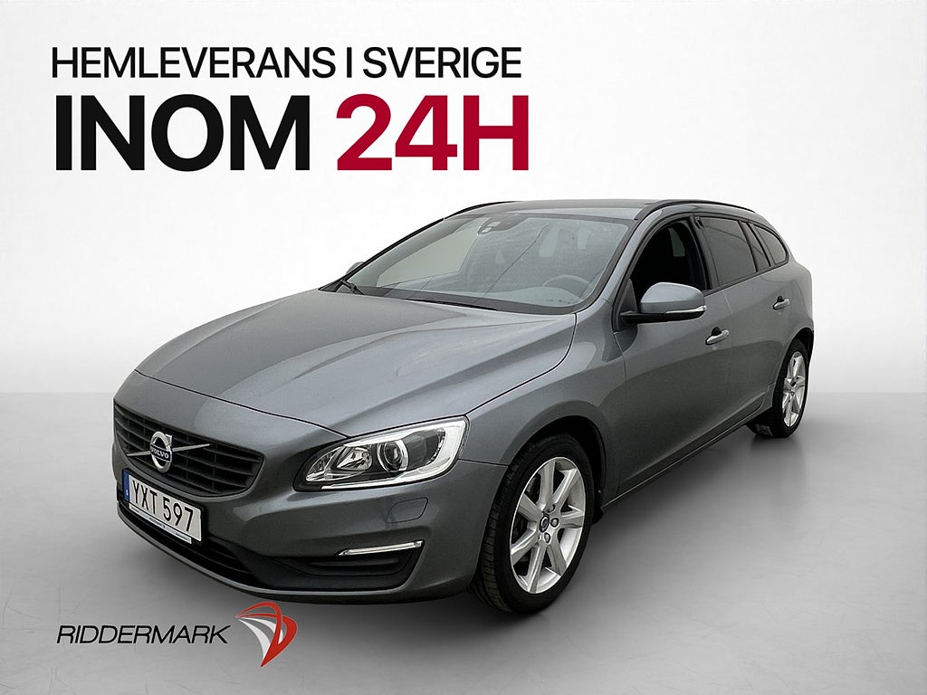 Volvo V60 T3 152hk Classic Värmare VOC Farthållare Rattvärme
