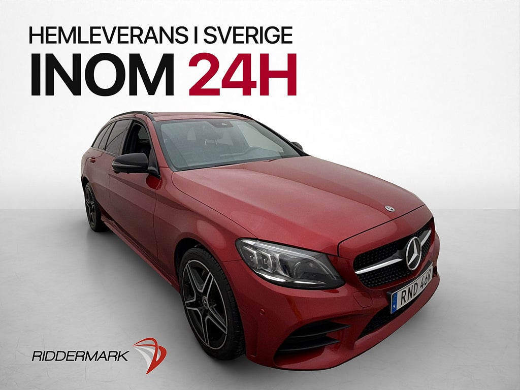 Mercedes-Benz C220 194hk AMG Line Burmester Värmare Drag 360