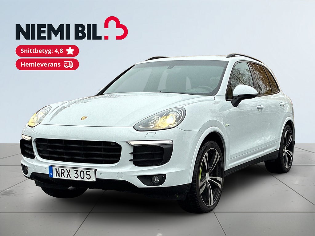 Porsche Cayenne PHEV S E-Hybrid AWD 416hk Drag/Värmare/Kamera/SoV-Hjul