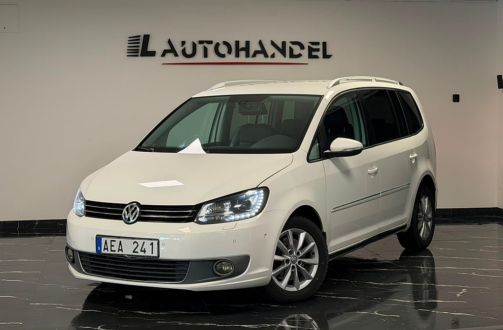 Volkswagen Touran 7-seater 2.0 TDI DPF GT Drag Navi Kamera 170Hk