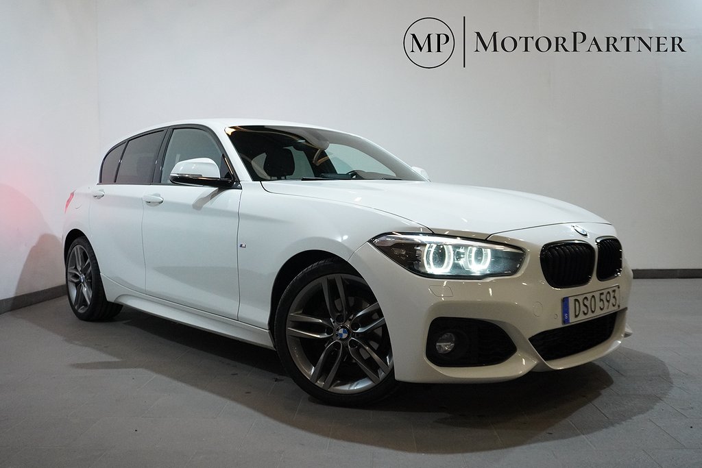 BMW 118I 5-dörrars Aut M Sport Skinn Sportavgassystem Euro 6