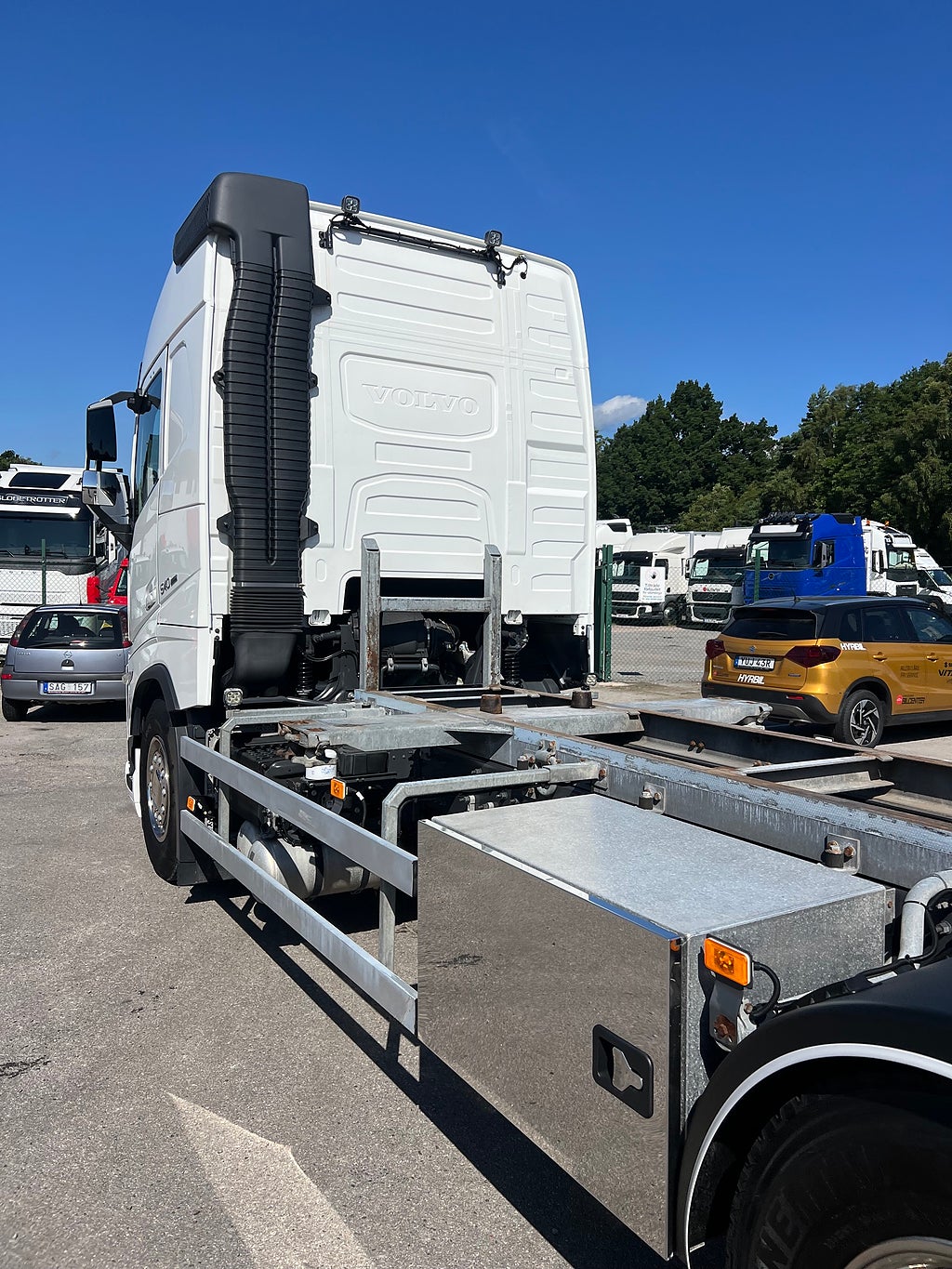 Volvo FH13 540 6x2 Containerede / Lösflaksbil, I-See