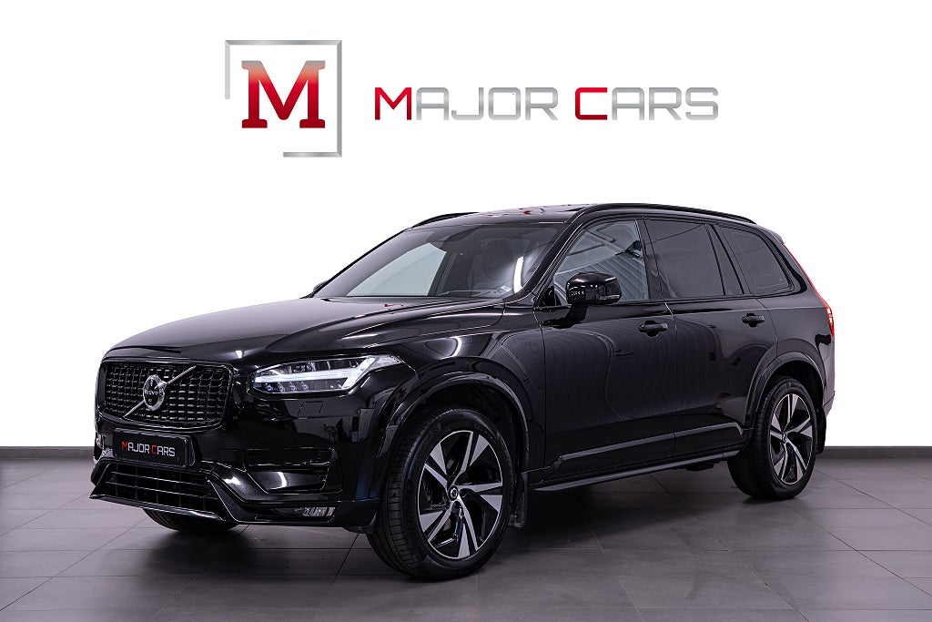Volvo XC90 B5 AWD R-Design Pano H/K Luft-F 360° HuD 7-Sits 250hk
