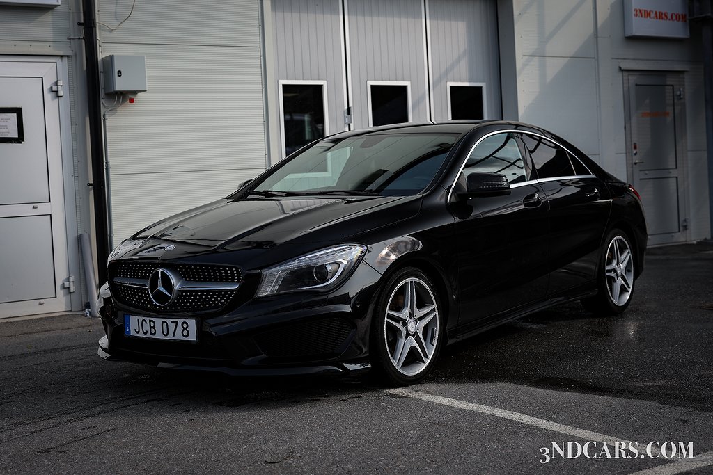 Mercedes-Benz CLA 250 7G-DCT AMG Sport 211hk Euro 6 Skinn Alcantara