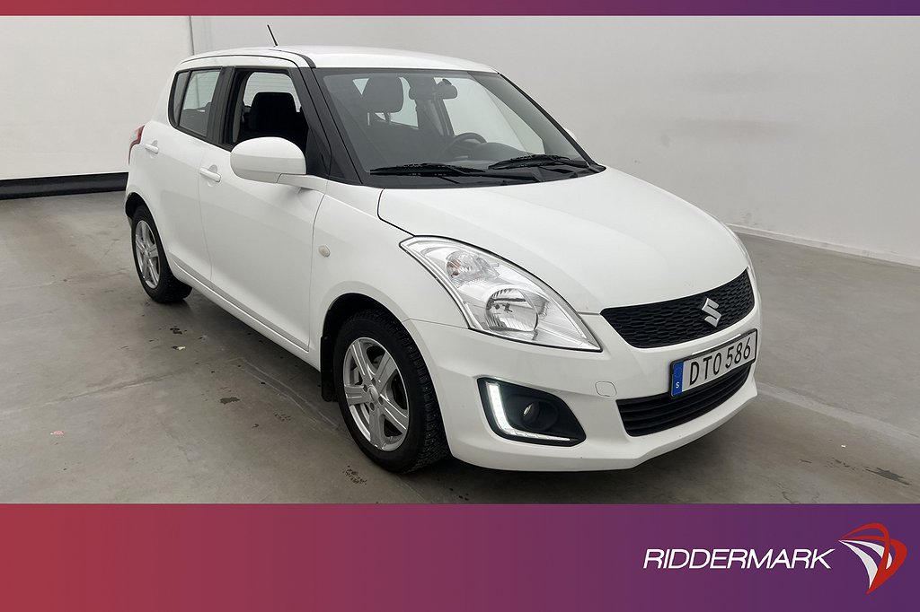 Suzuki Swift 1.2 VVT 94hk Comfort Farthållare 0,49l/mil