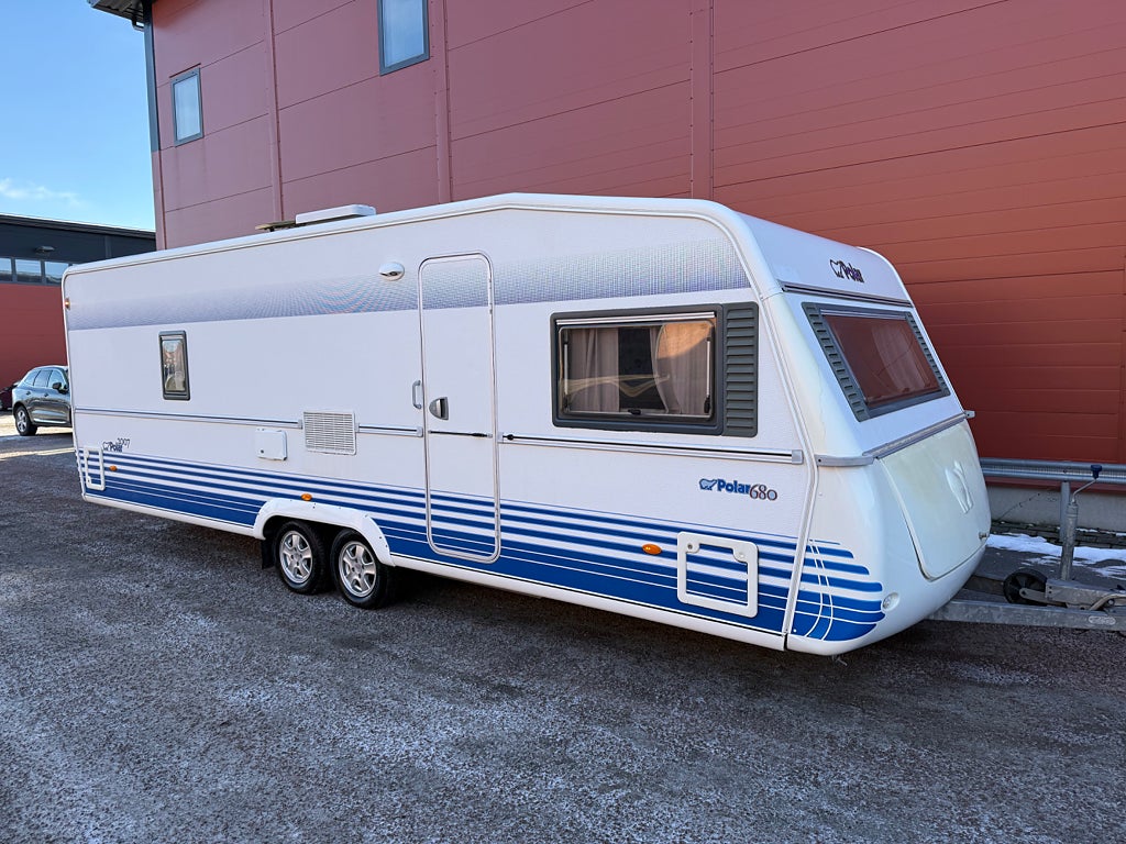 Polar 680 TR DB dubbelbädd ugn/dusch totalvikt 1840kg 