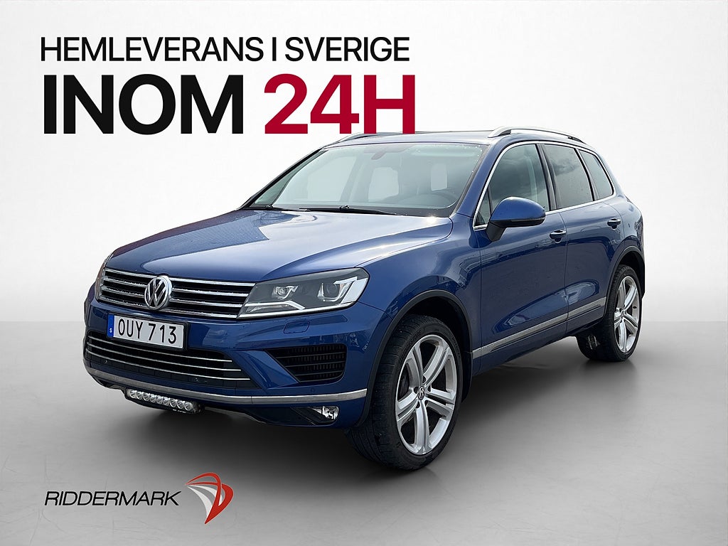 Volkswagen Touareg 3.0 V6 TDI 4M 204hk Skinn Drag Värmare