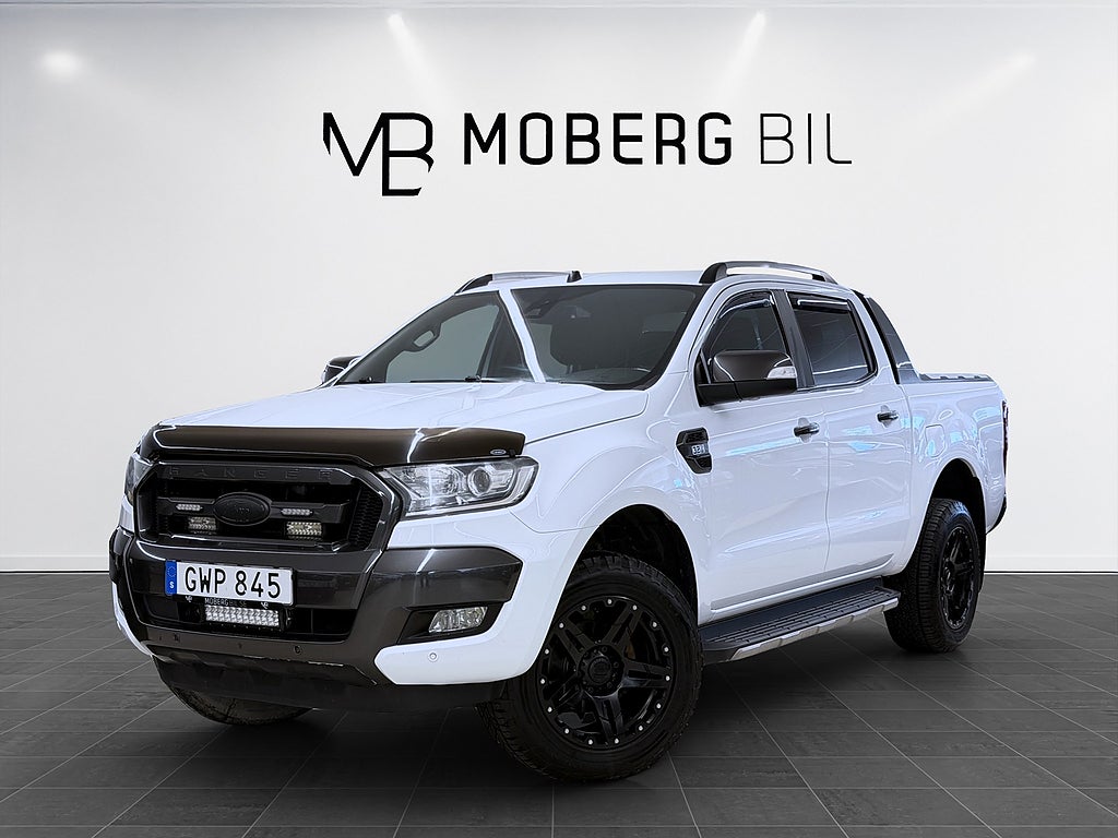 Ford ranger 3.2 TDCi 4WD 200hk Helg På Moberg! Wildtrack Värmare B-Kamera