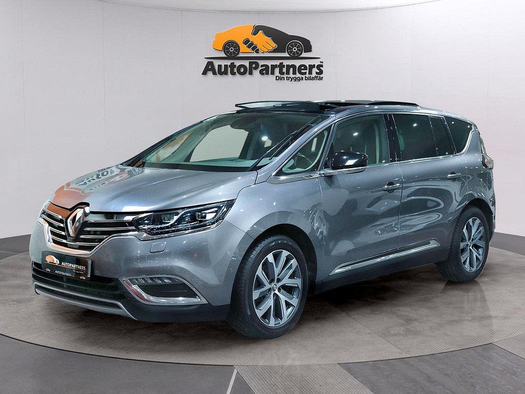 Renault Espace 1.6dCi BOSE Pano Drag Läder HUD keyless 3,95%