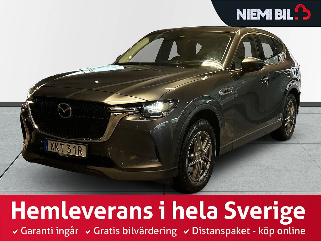 Mazda CX-60 PHEV Drag/MoK/Kamera/Navi/Rattvärme/Carplay/HuD