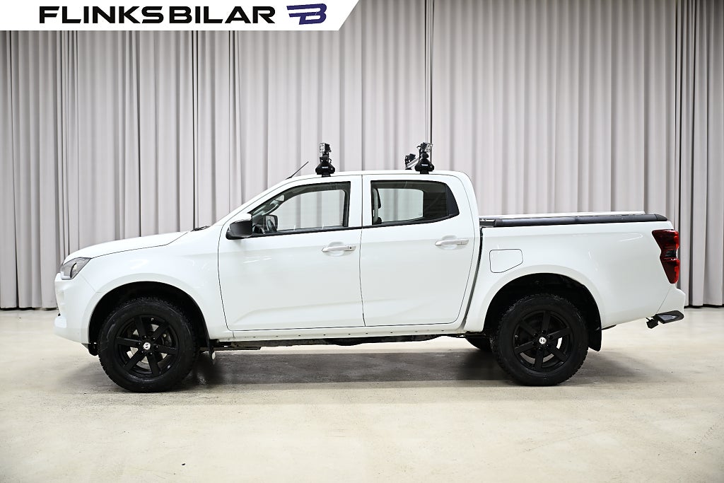 Isuzu D-Max 1.9 4WD 163HK Automat|Flaklock|Värmare|Lågmil|Moms