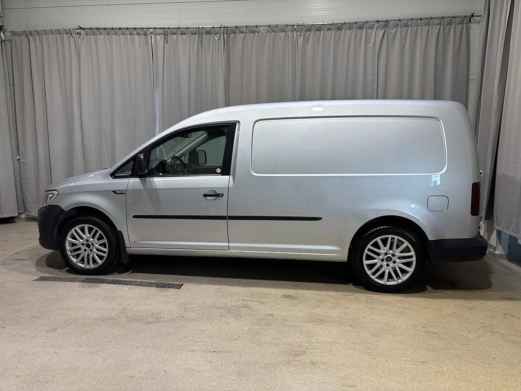 Volkswagen Caddy Maxi Van 2.0 TDI BlueMotion Drag Värmare Verkstadsinredning