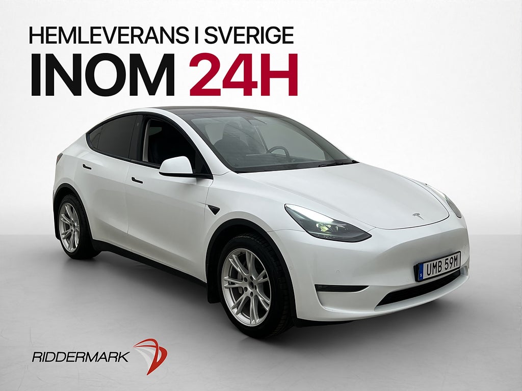 Tesla Model Y Long Range AWD Svensksåld Panorama Drag