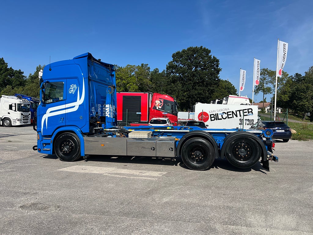 Scania R660 V8 6x2*4 Lastväxlare, ADR, Liftdumper, Euro 6