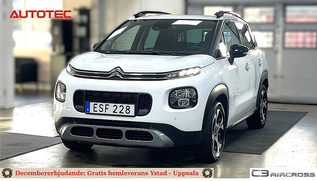 Citroën C3 Aircross 110HK Aut 360Kam Pano