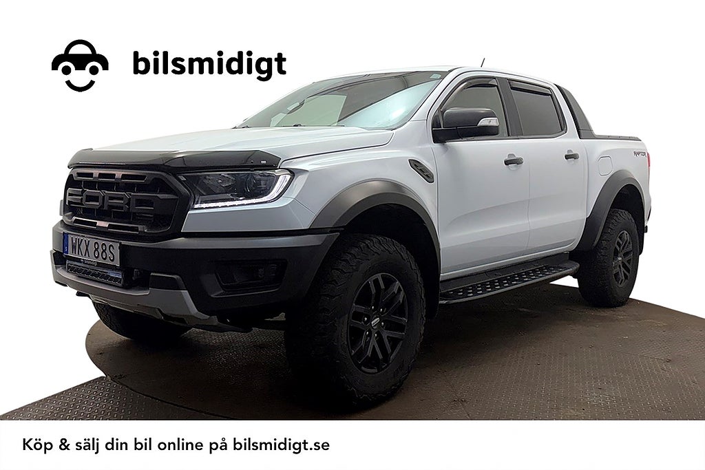 Ford ranger Raptor Aut Drag Navi Kamera Läder LED-ramp 213hk