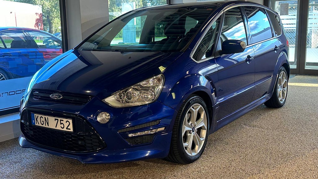 Ford S-Max 2.0 TDCi Powershift Titanium Skinn 7 sits Euro 5