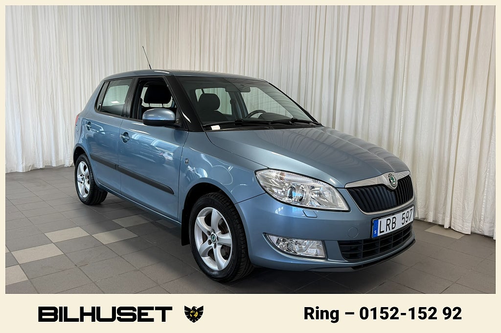 Skoda Fabia 1.2 12v Elegance PDC BAK FARTHÅLLARE 367 KR SKATT