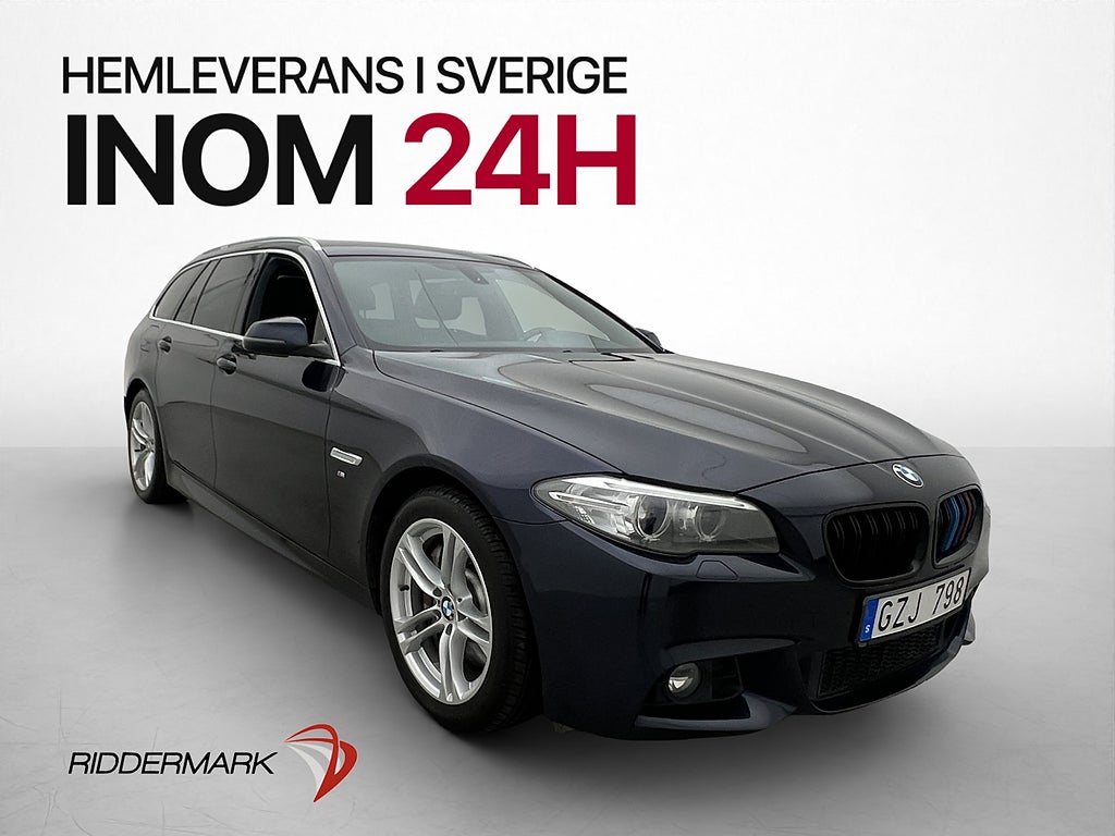 BMW 530D M Sport HiFi Sensorer Skinn Rattvärme