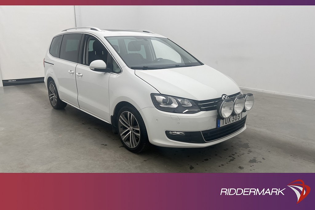 Volkswagen Sharan TDI 4M 7-Sits D-Värmare Panorama Kamera