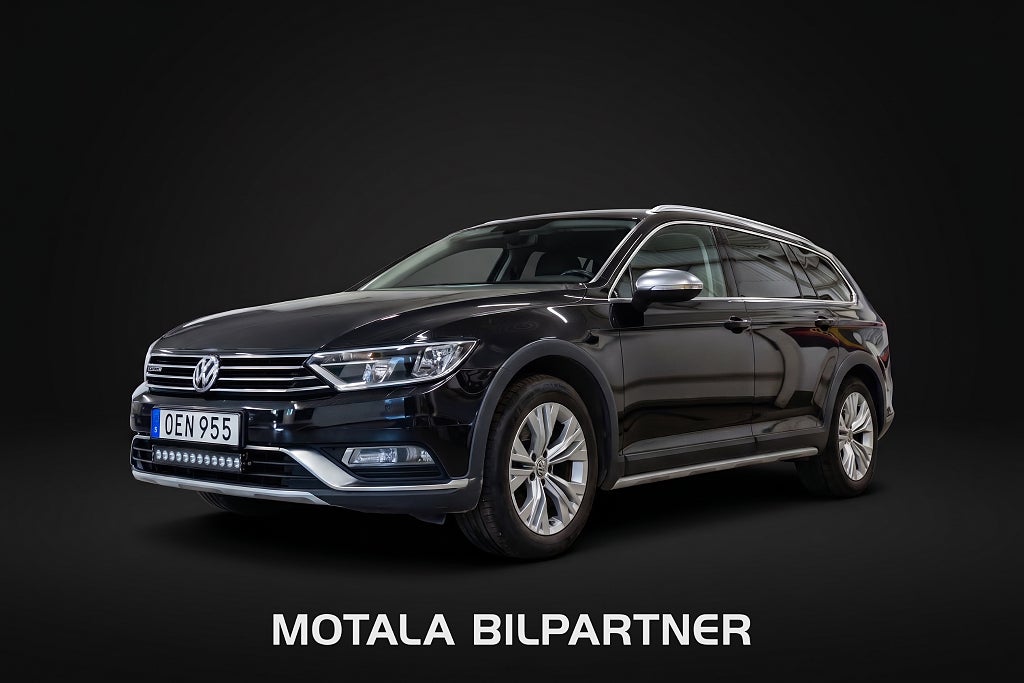 Volkswagen Passat Alltrack 2.0 TDI 190 BMT 4M | Värmare | Drag  | Ledramp  | Kamer